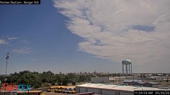 Weather camera view of Borger ISD.