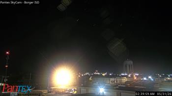Weather camera view of Borger ISD.
