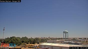Weather camera view of Borger ISD.