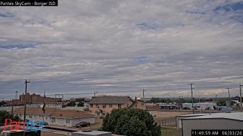 Weather camera view of Borger ISD.