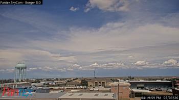 Weather camera view of Borger ISD.