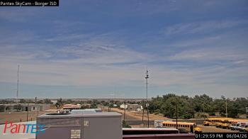 Weather camera view of Borger ISD.