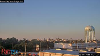 Weather camera view of Borger ISD.