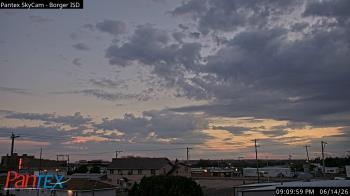 Weather camera view of Borger ISD.