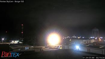 Weather camera view of Borger ISD.