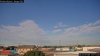 Weather camera view of Borger ISD.