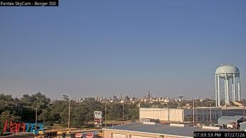 Weather camera view of Borger ISD.