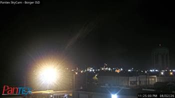 Weather camera view of Borger ISD.