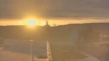 Weather camera view of Bridgeport High School.