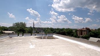 Weather camera view of Bronxville School.