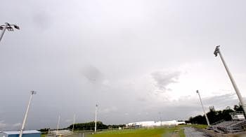 Weather camera view of Bonita Springs High School.
