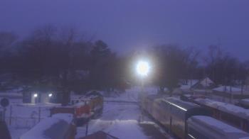 Weather camera view of Boone Scenic Valley Railroad.