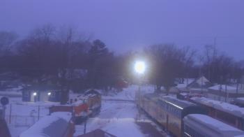 Weather camera view of Boone Scenic Valley Railroad.