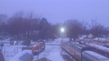 Weather camera view of Boone Scenic Valley Railroad.