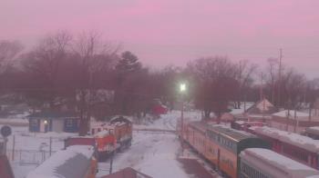 Weather camera view of Boone Scenic Valley Railroad.