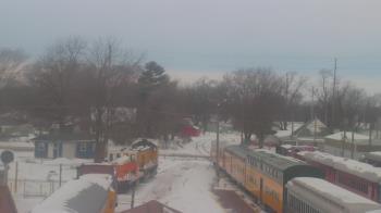 Weather camera view of Boone Scenic Valley Railroad.