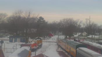 Weather camera view of Boone Scenic Valley Railroad.
