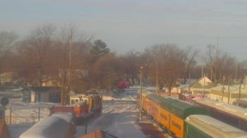 Weather camera view of Boone Scenic Valley Railroad.