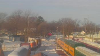 Weather camera view of Boone Scenic Valley Railroad.
