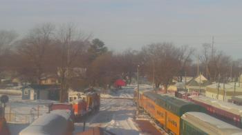 Weather camera view of Boone Scenic Valley Railroad.