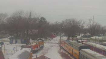 Weather camera view of Boone Scenic Valley Railroad.