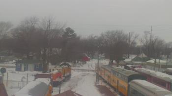 Weather camera view of Boone Scenic Valley Railroad.