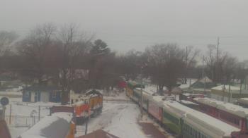 Weather camera view of Boone Scenic Valley Railroad.