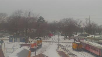 Weather camera view of Boone Scenic Valley Railroad.