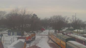 Weather camera view of Boone Scenic Valley Railroad.
