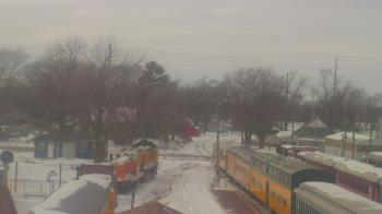 Weather camera view of Boone Scenic Valley Railroad.