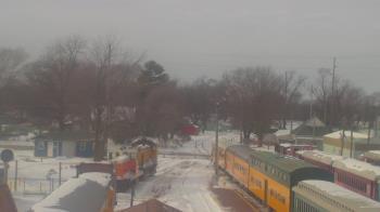 Weather camera view of Boone Scenic Valley Railroad.