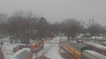 Weather camera view of Boone Scenic Valley Railroad.