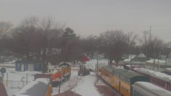 Weather camera view of Boone Scenic Valley Railroad.