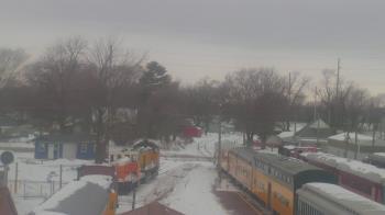 Weather camera view of Boone Scenic Valley Railroad.