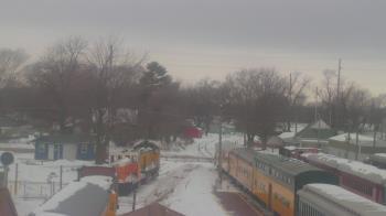 Weather camera view of Boone Scenic Valley Railroad.