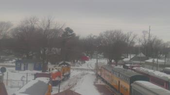 Weather camera view of Boone Scenic Valley Railroad.