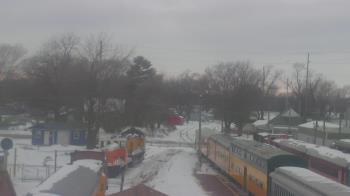 Weather camera view of Boone Scenic Valley Railroad.