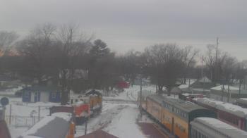 Weather camera view of Boone Scenic Valley Railroad.