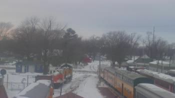 Weather camera view of Boone Scenic Valley Railroad.