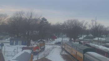 Weather camera view of Boone Scenic Valley Railroad.