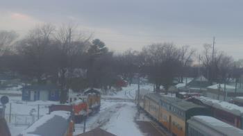 Weather camera view of Boone Scenic Valley Railroad.