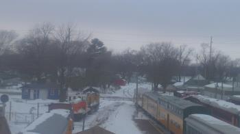 Weather camera view of Boone Scenic Valley Railroad.