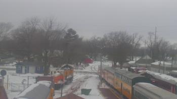 Weather camera view of Boone Scenic Valley Railroad.