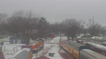 Weather camera view of Boone Scenic Valley Railroad.