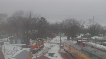 Weather camera view of Boone Scenic Valley Railroad.