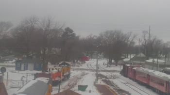 Weather camera view of Boone Scenic Valley Railroad.
