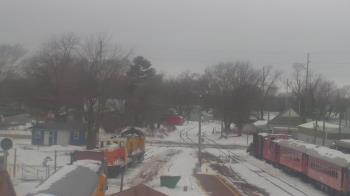 Weather camera view of Boone Scenic Valley Railroad.
