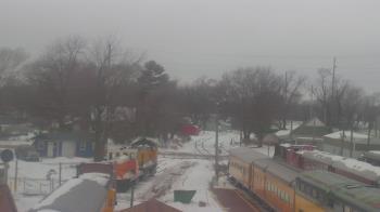 Weather camera view of Boone Scenic Valley Railroad.