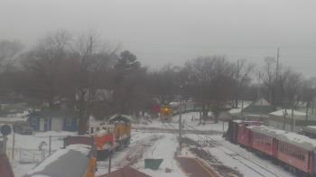 Weather camera view of Boone Scenic Valley Railroad.
