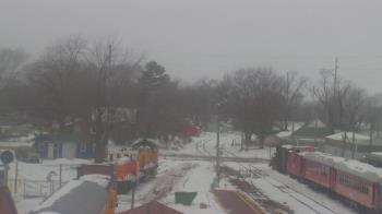 Weather camera view of Boone Scenic Valley Railroad.
